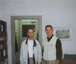Peter and Kevin in Johns Hopkins (October 1999).jpg